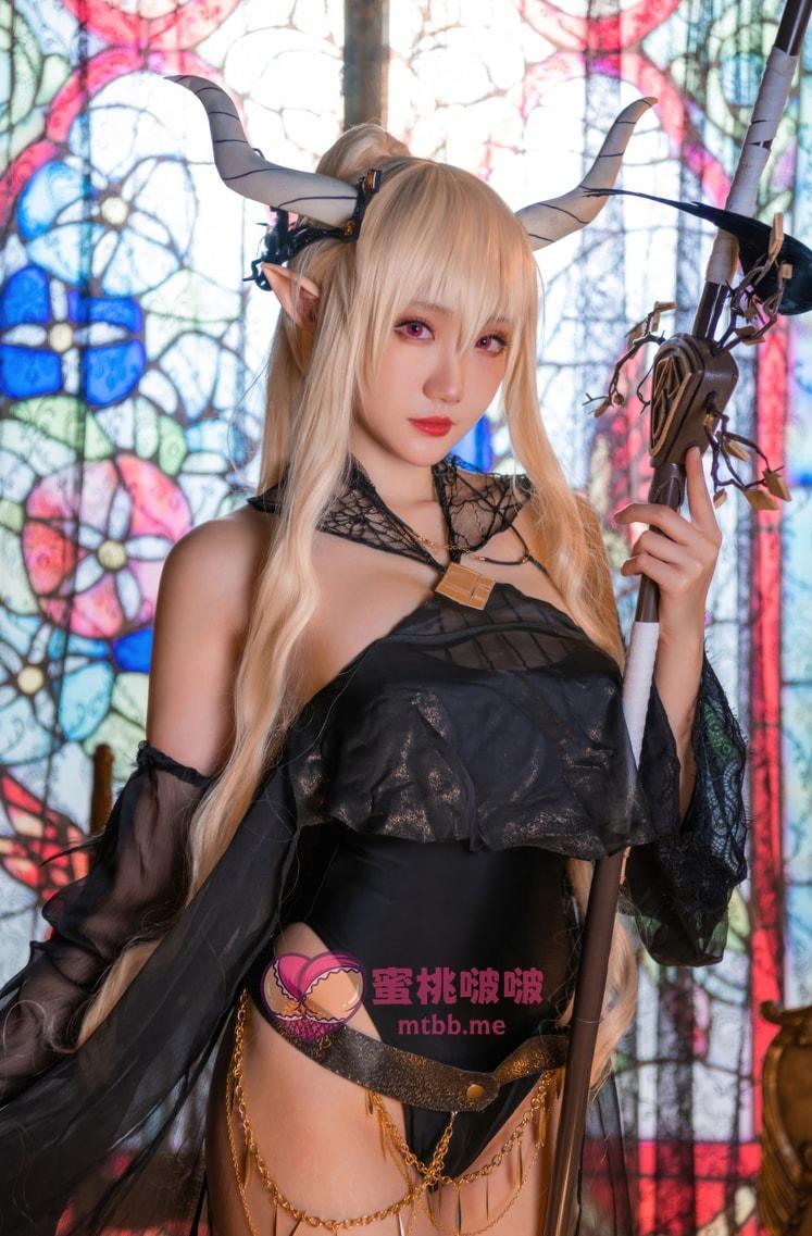 瓜希酱 明日方舟 闪灵 泳装-完美佳人